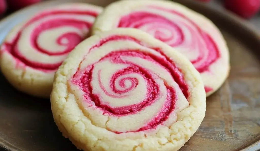 Raspberry Swirl Cookies with Buttery Shortbread Base: A Sweet Treat for ...