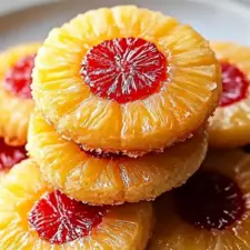 Pineapple Upside-Down Cookies: A Fun Twist on a Classic Dessert-image