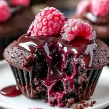 Decadent Raspberry Chocolate Lava Cupcakes: A Beginner-Friendly Recipe