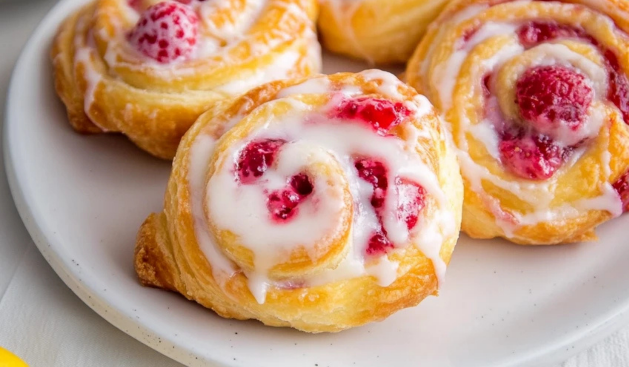 Danish Roles Lemon Raspberry Cream Cheese Danish Rolls: A Delightful Treat for ...
