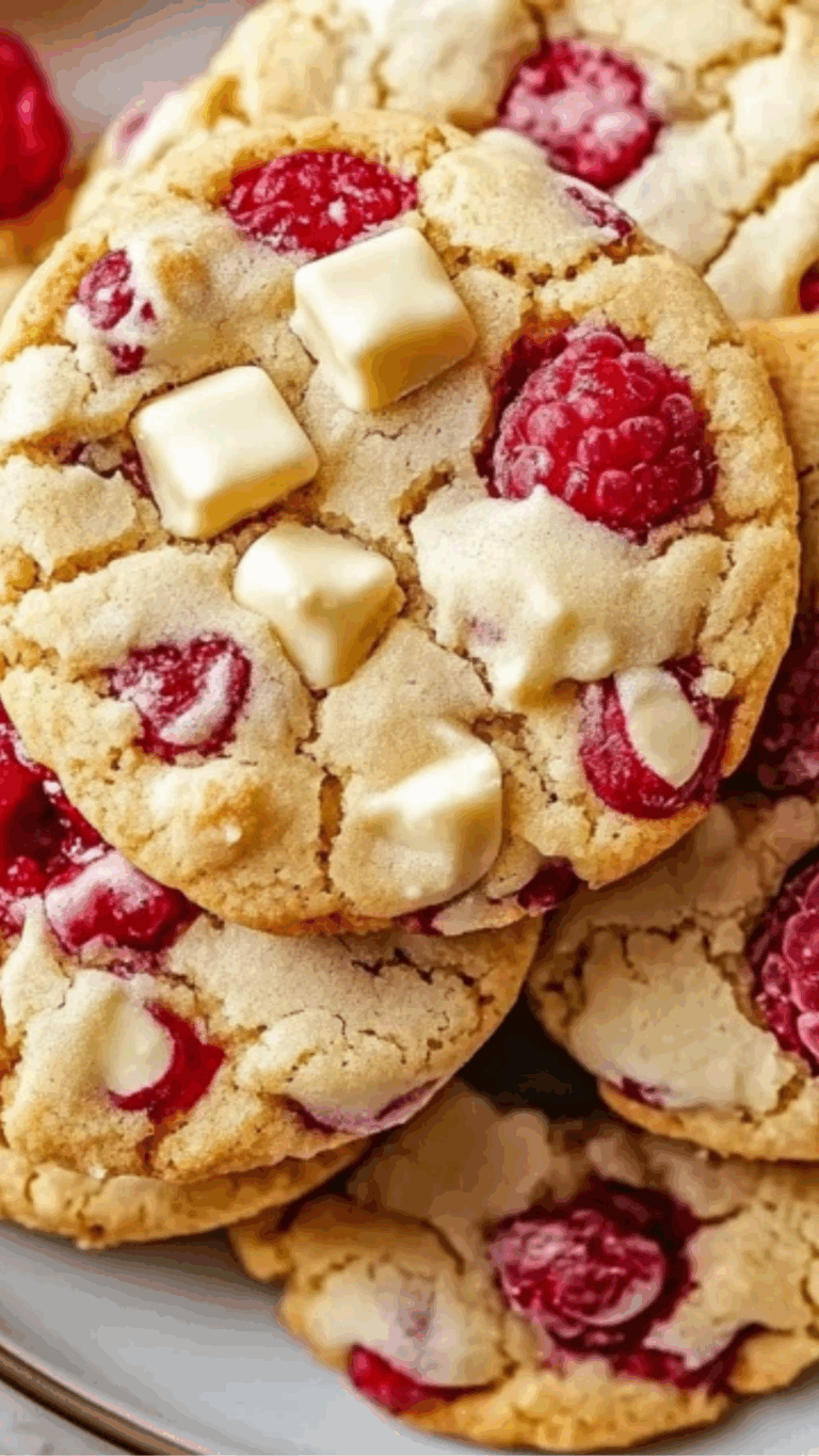 The Ultimate Guide to Making Gooey Raspberry White Chocolate Cookies at ...
